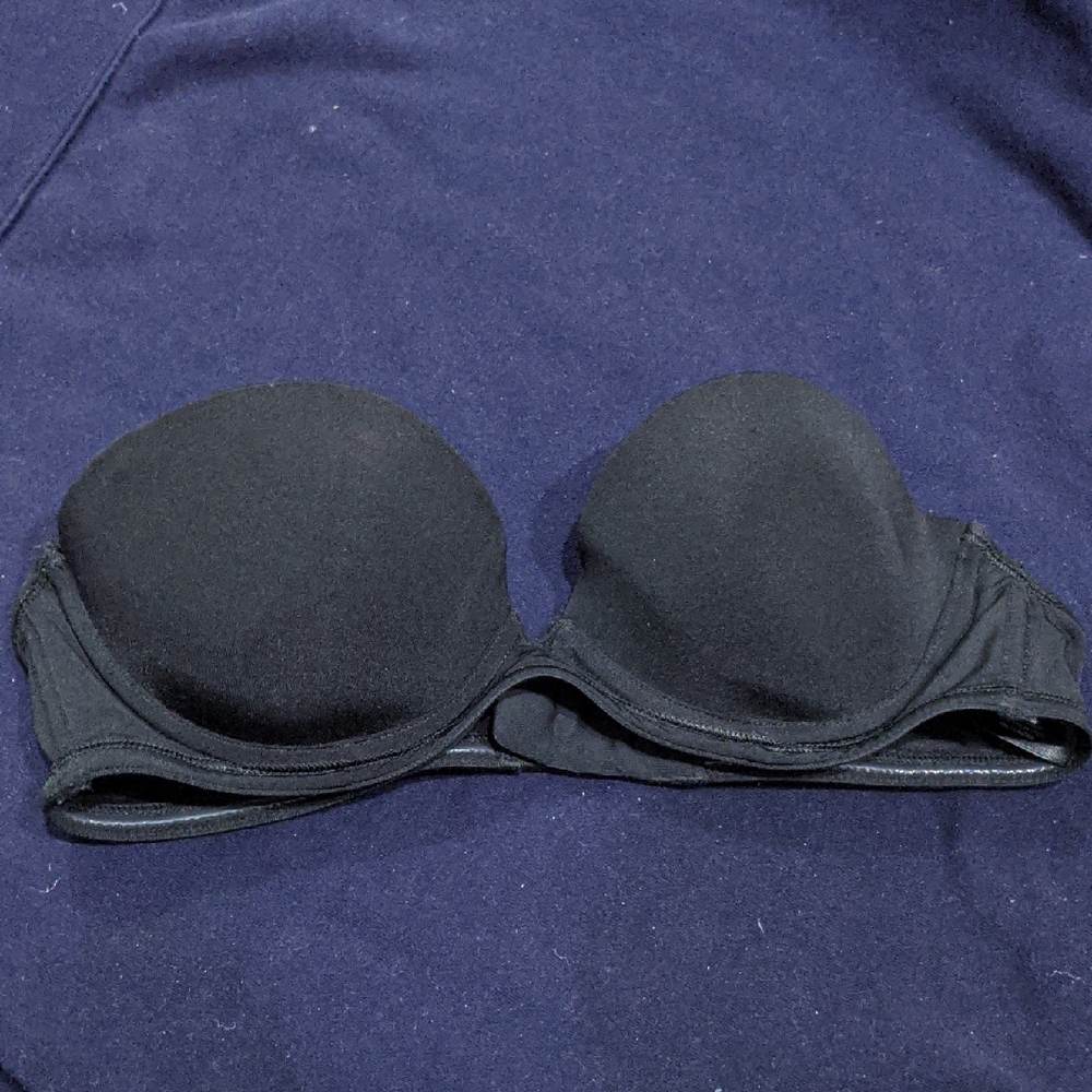 H&M Classic Black Strapless Bra